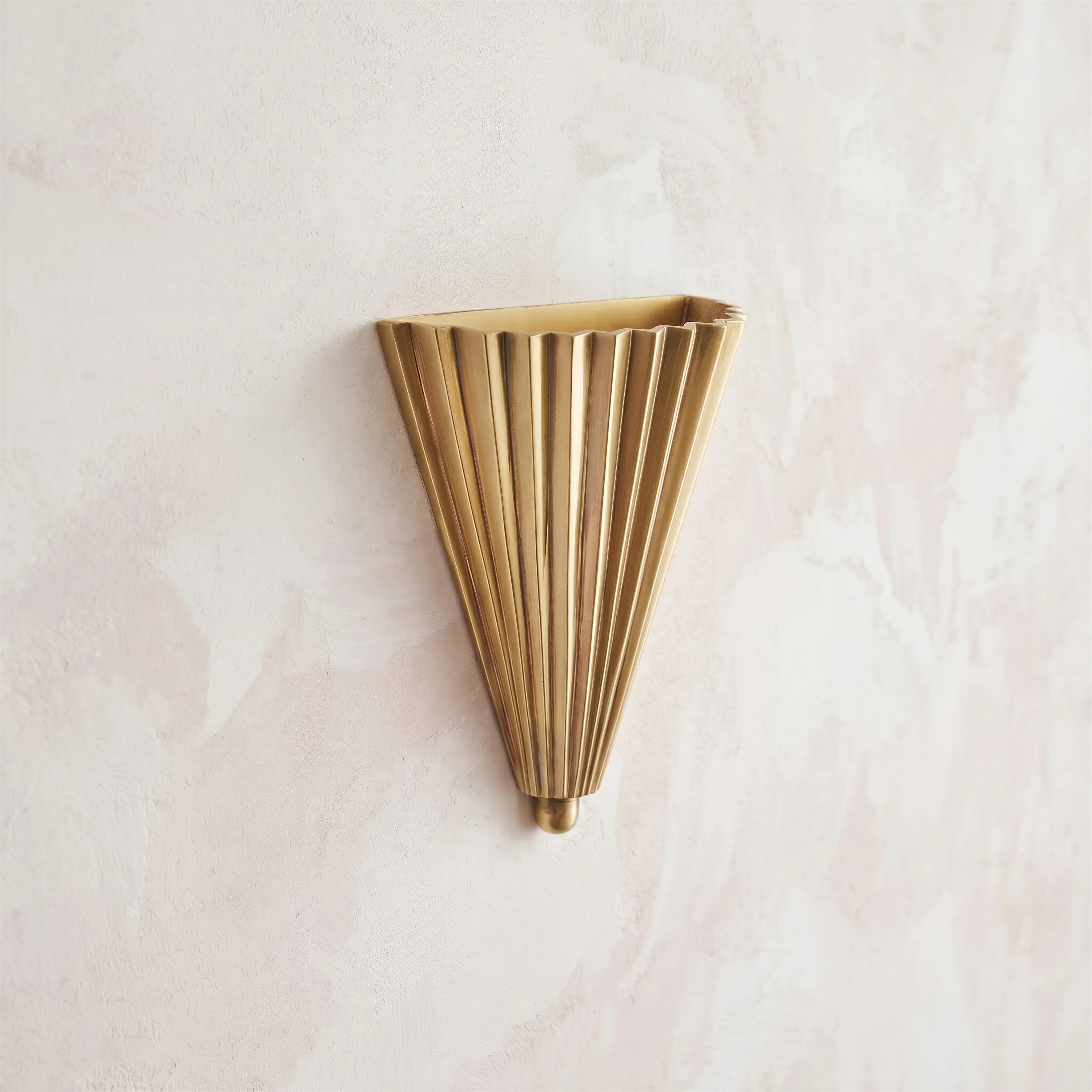 Sensu Small Wall Sconce - Antique Brass product
