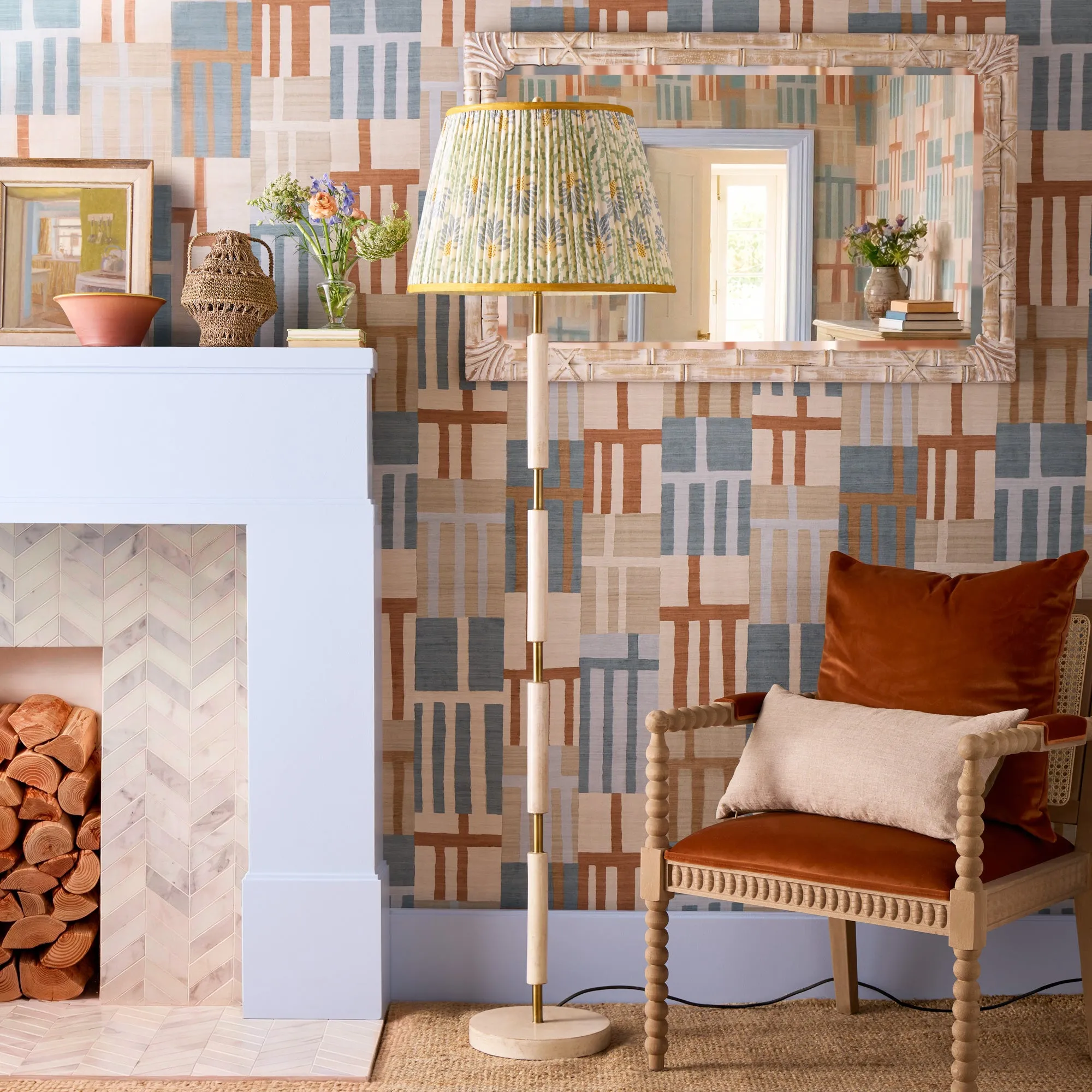 Skellig Floor Lamp - Cream product