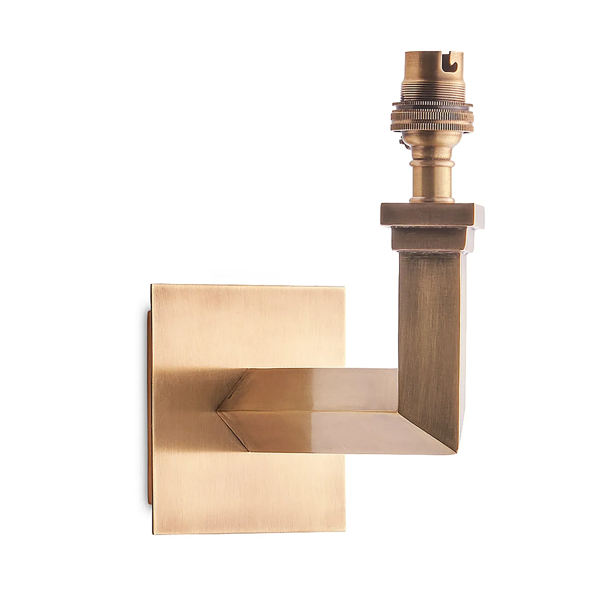 Skipwith Single Wall Fitting - Antique Brass product