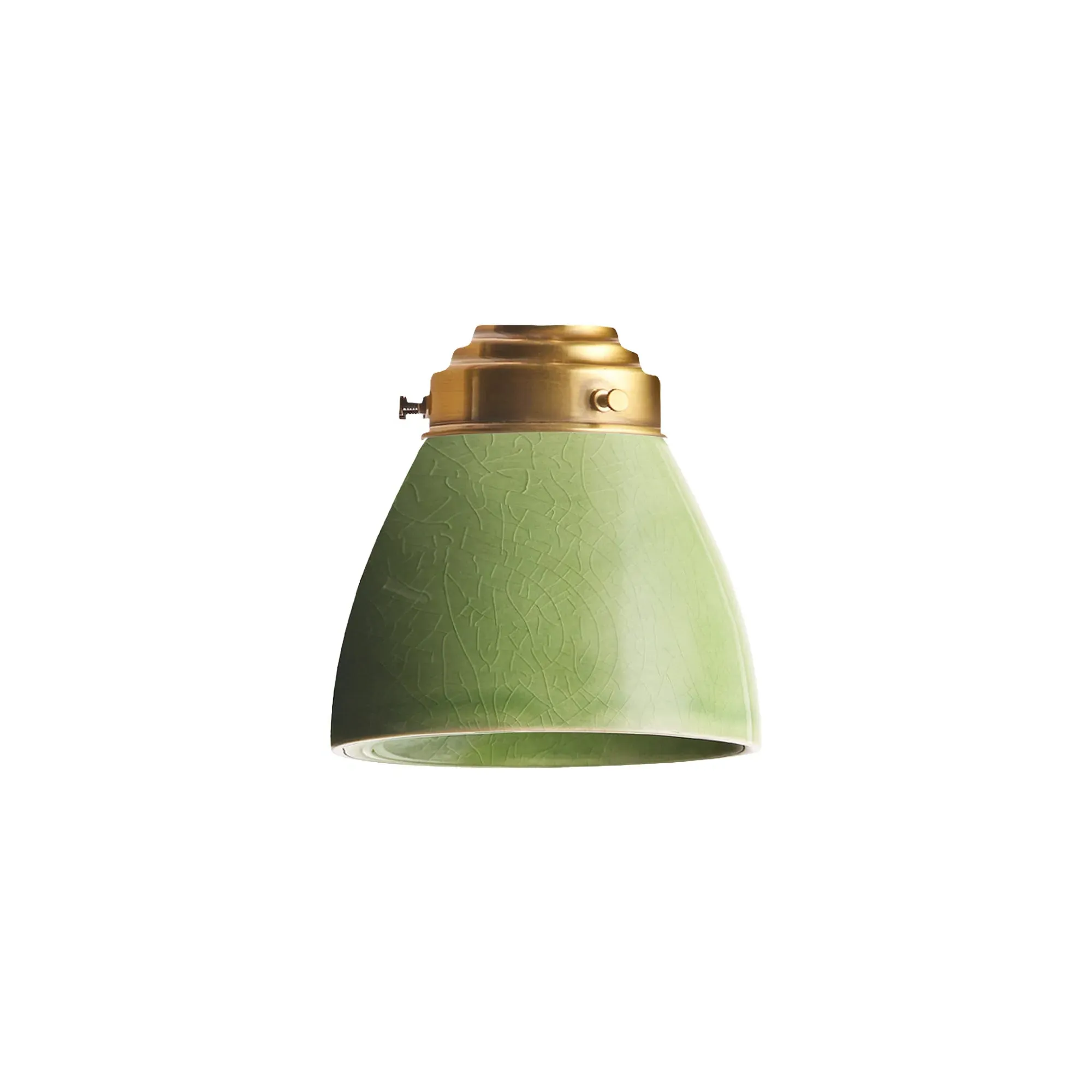 Smaller Bill Ceramic Pendant Shade - Bottle Green product