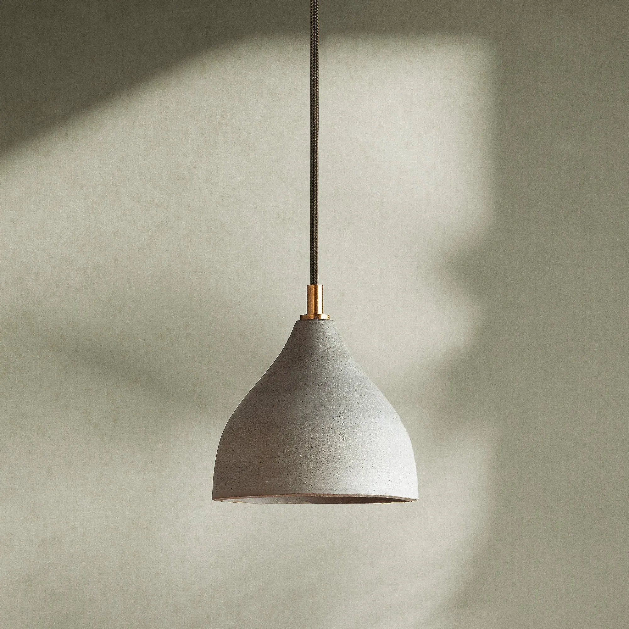 Soprano Small Pendant Light - Grey, Concrete product