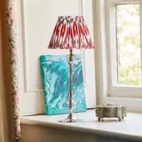 Spindle Cordless Table Lamp - Antique Silver alternate view