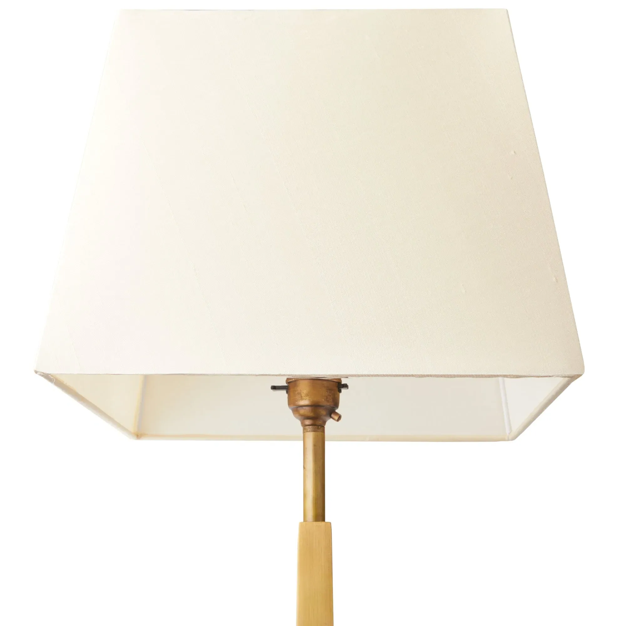 Square Lampshade - Ivory, Dupion Silk product