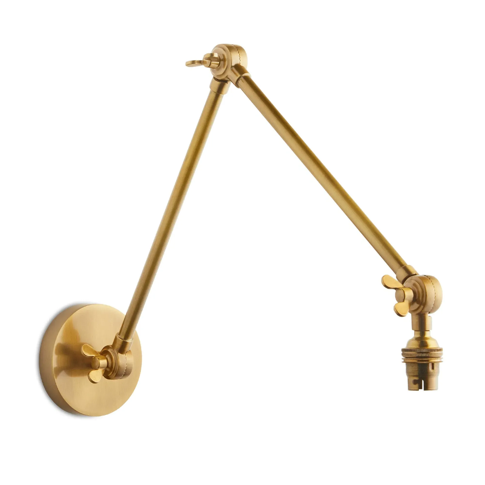 Stork Wall Light - Antique Brass product