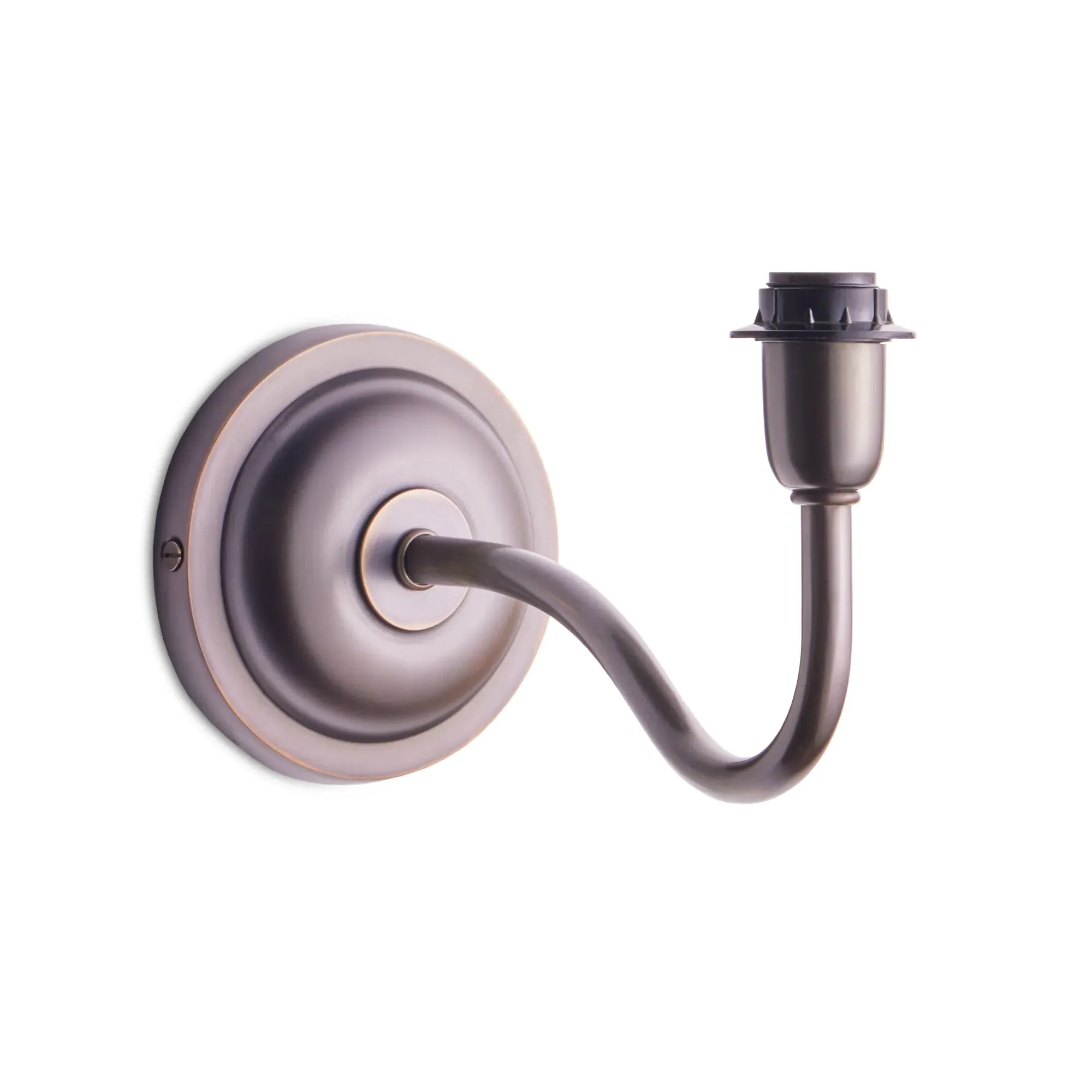 Swan Neck Wall Fixture - Antique Bronze product