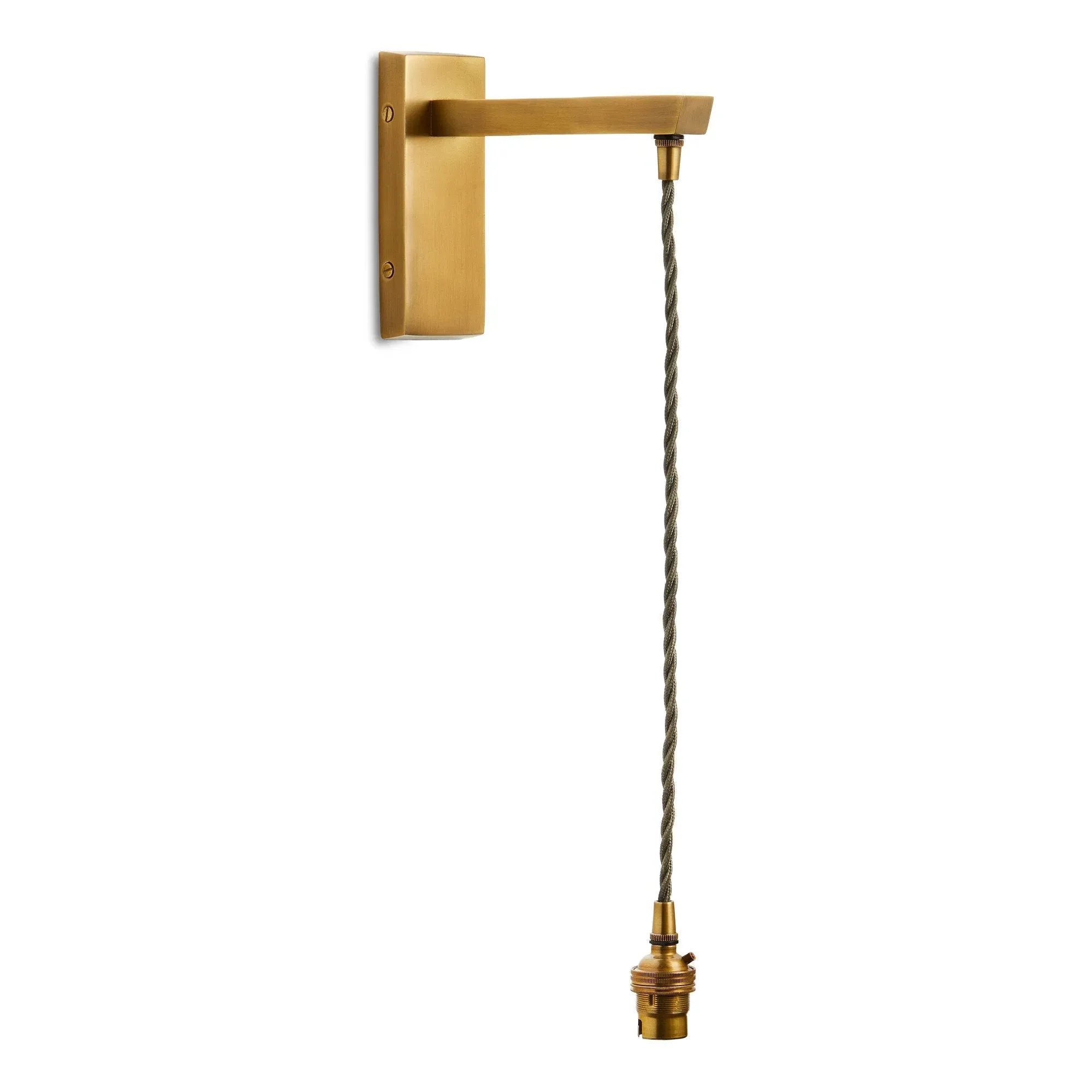 Swinger Adjustable Wall Light - Antique Brass product
