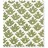 Temple Block Printed Cotton Swatch - Green by Pooky, image 3