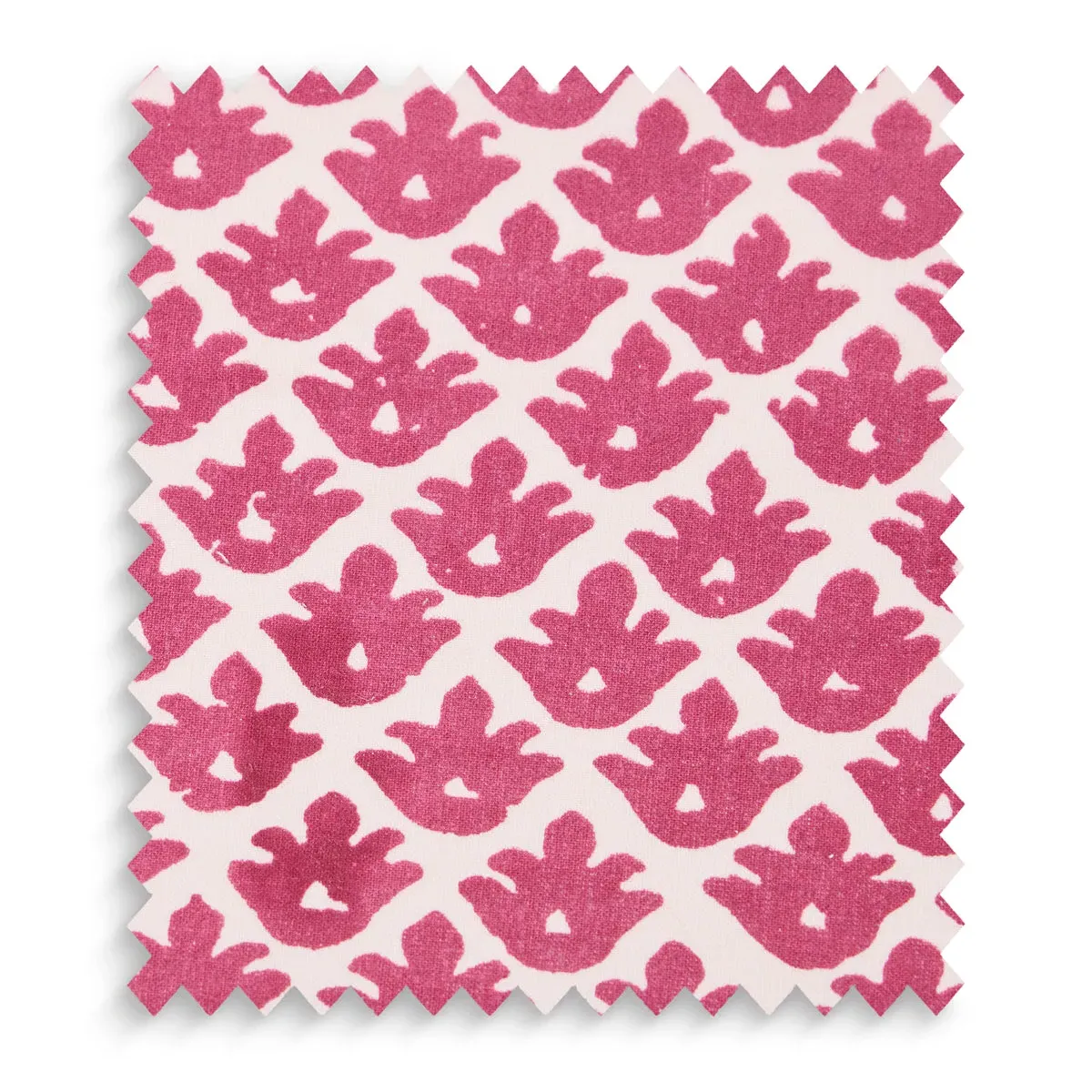 Temple Fabric Sample Swatch - Red, Cotton by Pooky