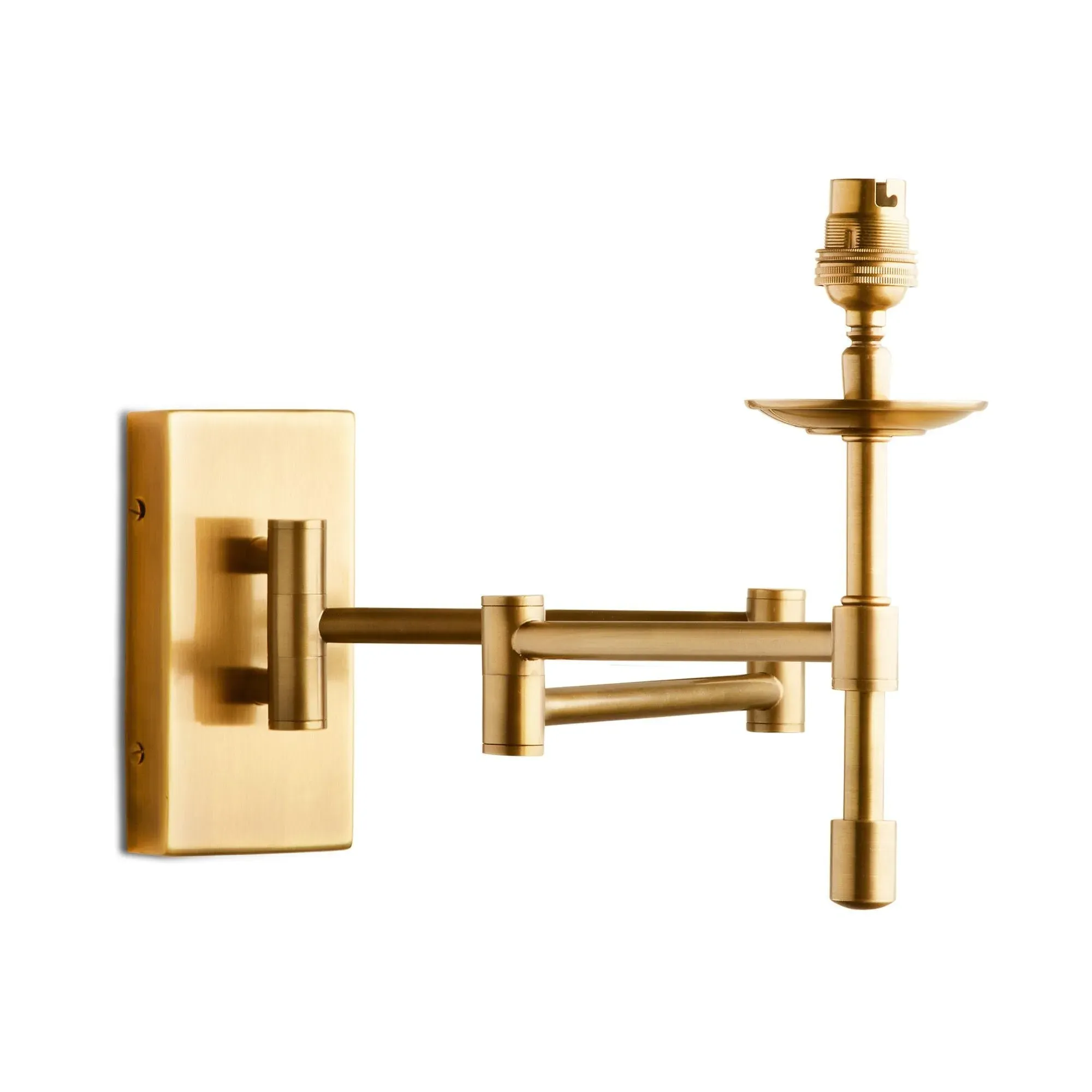 Three Fold Wall Light - Antique Brass product