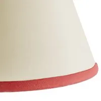 Top n Tail 12 Inch Straight Empire Lamp Shade - Pink, Cream Card alternate view