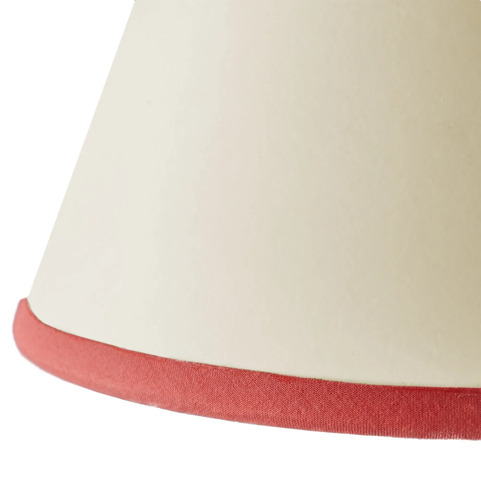 Top n Tail 12 Inch Straight Empire Lamp Shade - Pink, Cream Card product
