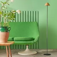 Twinky Cordless Floor Lamp - Black, Antique Brass alternate view
