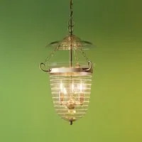 Valerie Etched Glass Pendant Light - Nickel alternate view