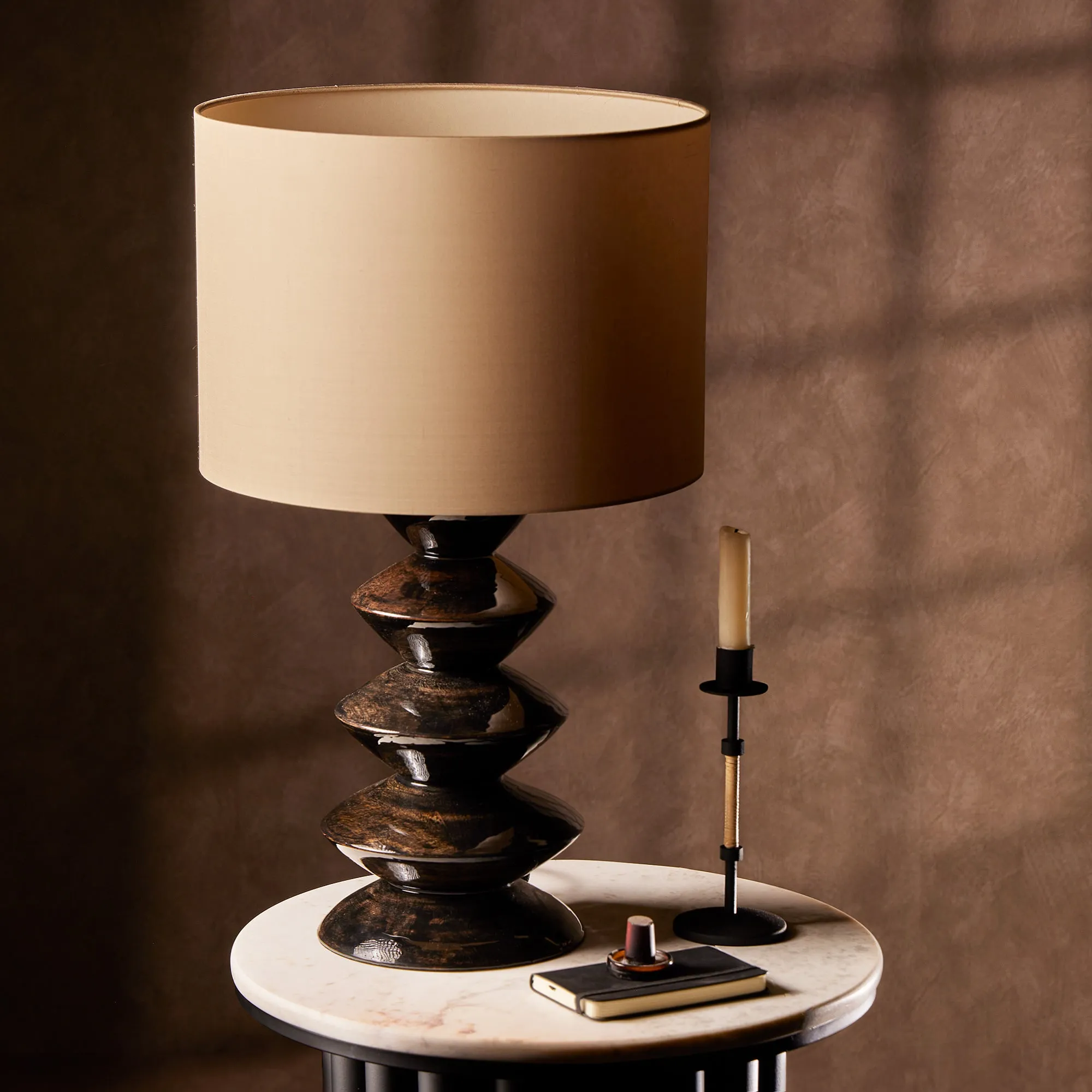 Vasuko Table Lamp - Deep Brownish Black product