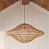 Vega Pendant Light - Natural, Rattan by Pooky, image 3