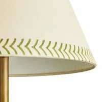Verdant Arrows 6 Inch Empire Clip-On Shade - Green, Card alternate view