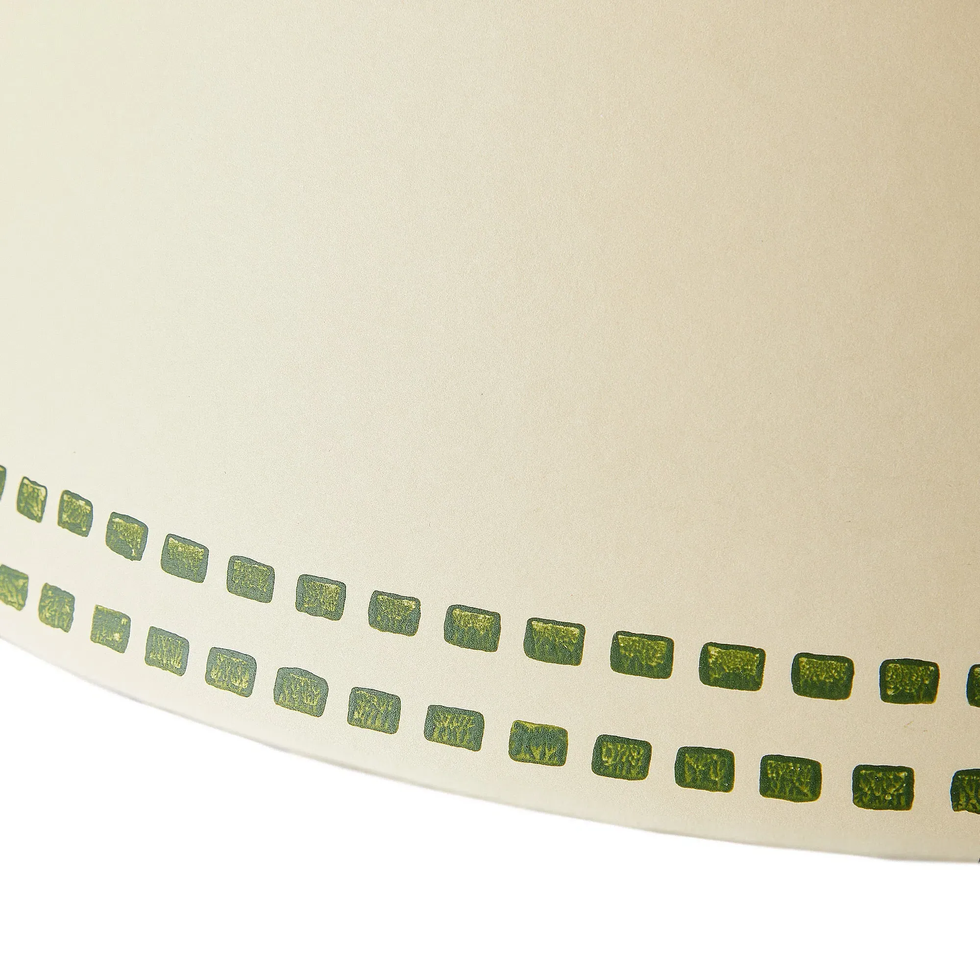 Verdant Tracks 5.5 Inch Tapered Clip-On Lamp Shade - Green, Card product