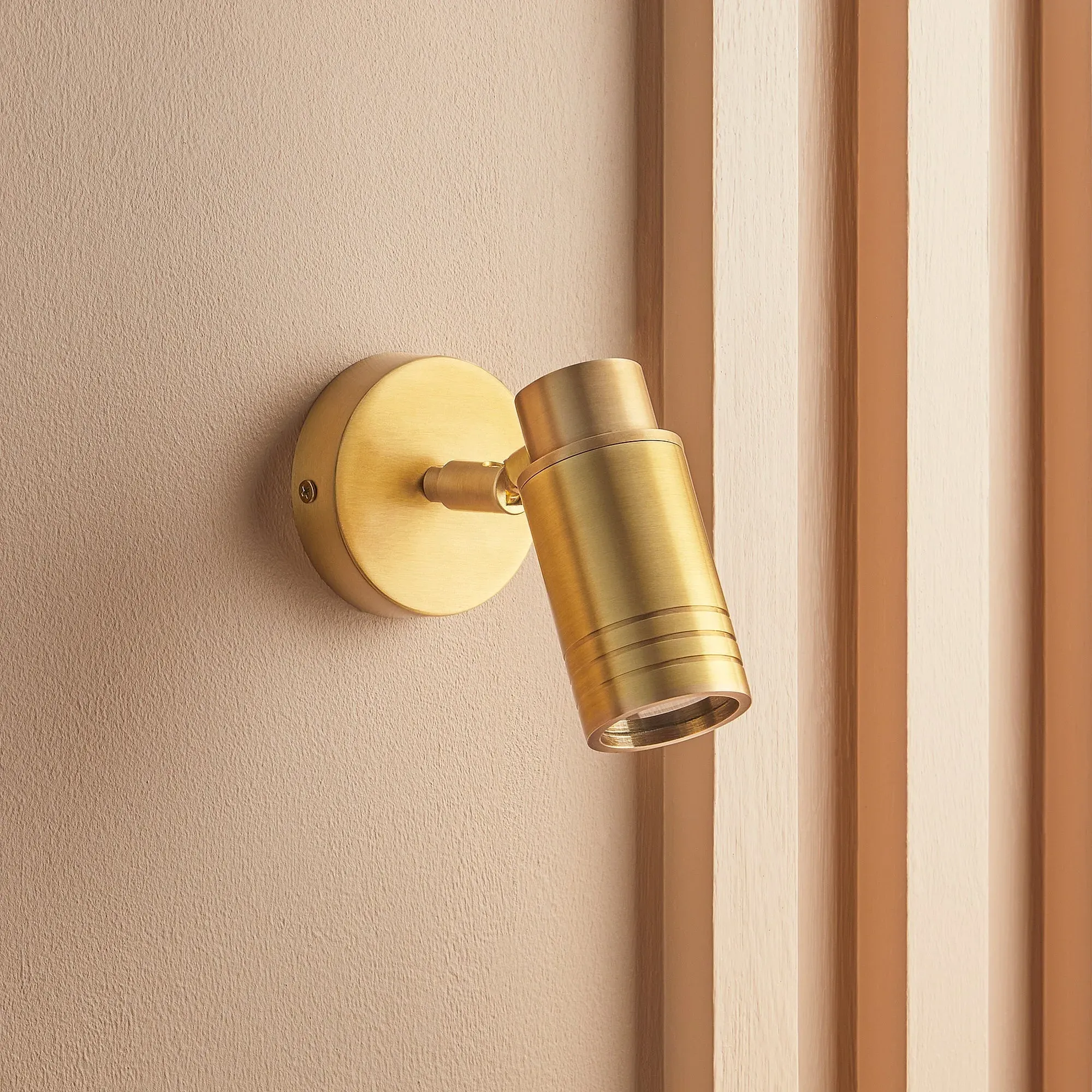Watson Single Spotlight - Antique Brass product
