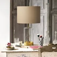 Wisteria Table Lamp - Clear, Glass by Pooky, image 2