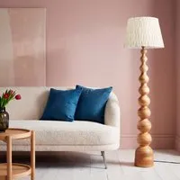 Wobster Floor Lamp - Natural, Wood by Pooky, image 2