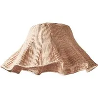 Wonky Wave Woven Palm Basket - Neutral by Pooky, alternate view