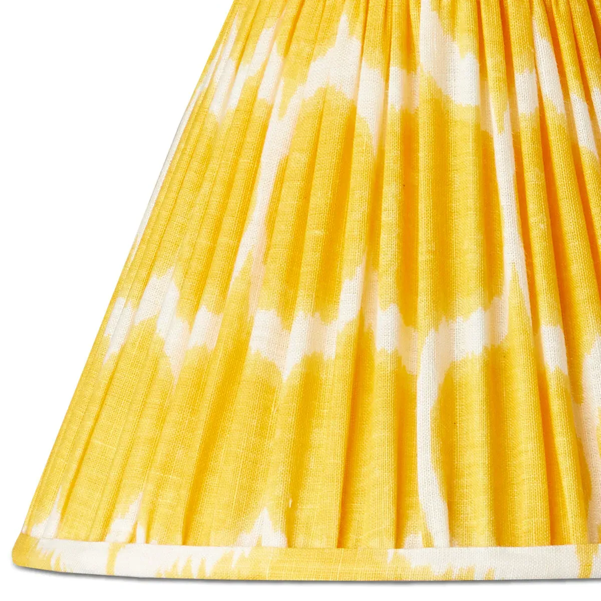 Yoda 10 Inch Empire Lamp Shade - Yellow, Printed Linen product