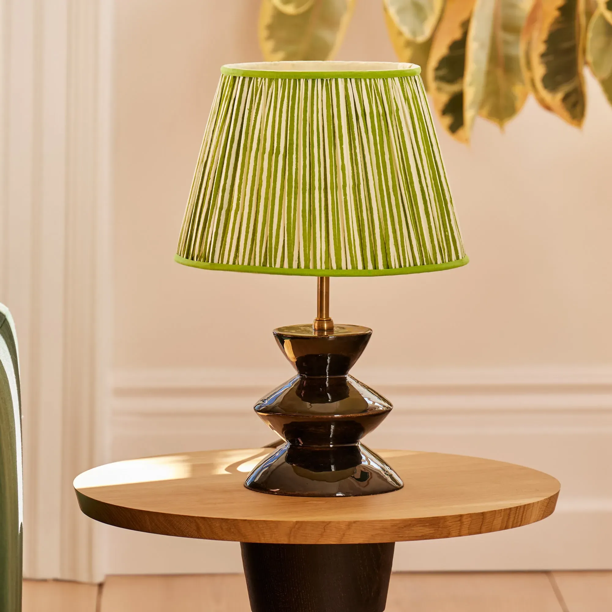 Yuri Table Lamp - Black, Brown product