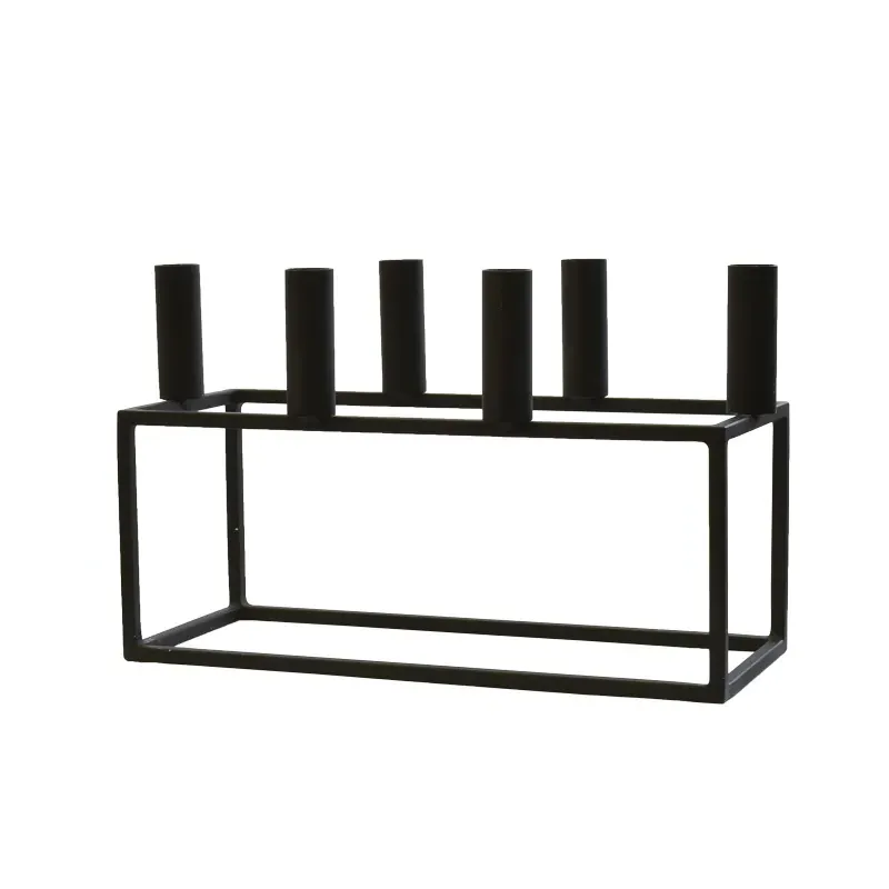 Candle Holder - Black, Steel image