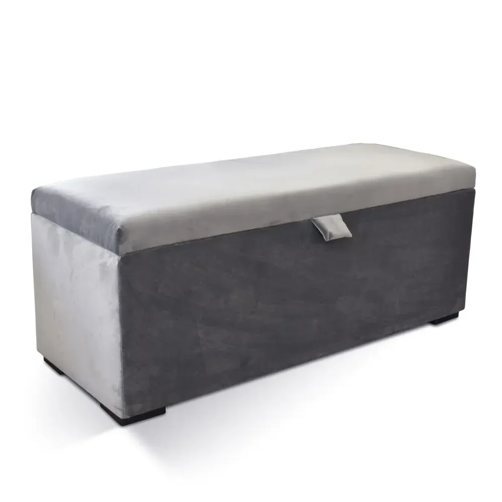 Fabric Ottoman - Upholstered Storage Seat image