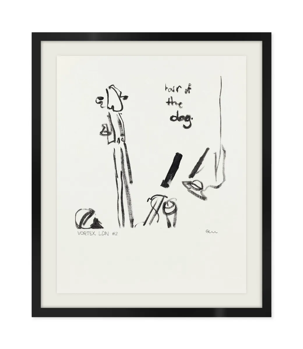 Framed Wall Art Print #2 - Indian Ink