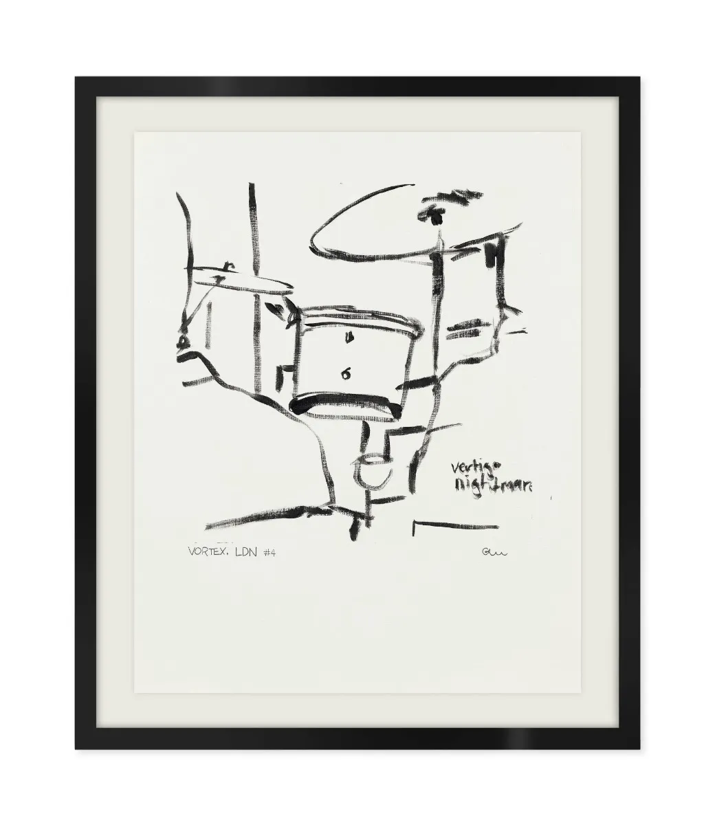 Framed Wall Art Print #4 - Indian Ink