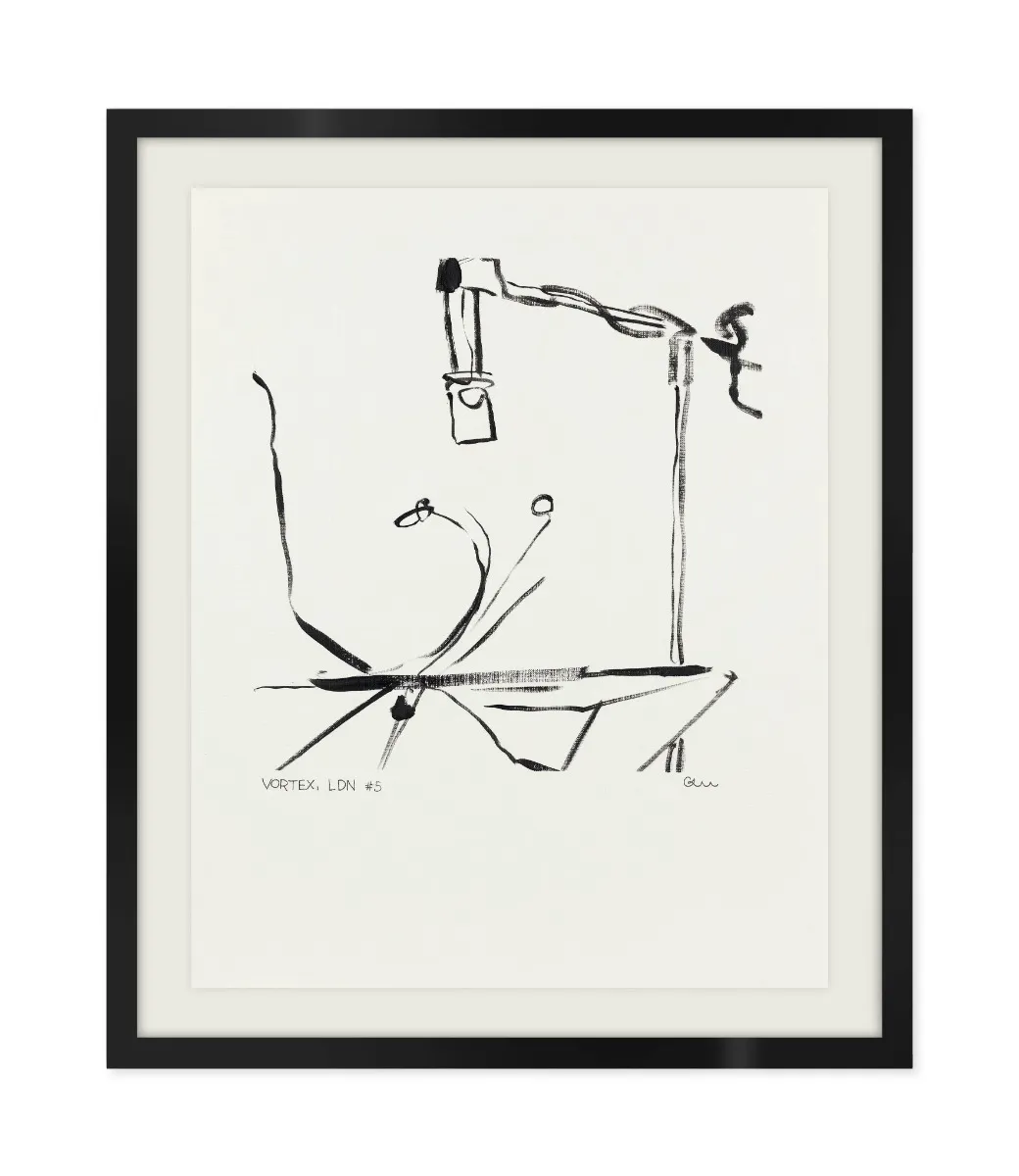 Framed Wall Art Print #5 - Indian Ink