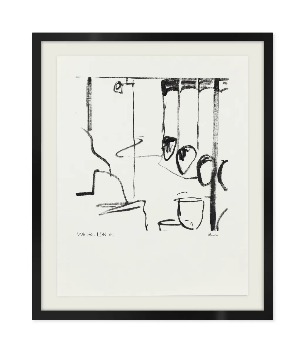 Framed Wall Art Print #6 - Indian Ink