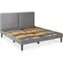 Signature Bed Frame with Storage - Dark Gray