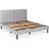 Signature Bed Frame with Storage - Light Gray