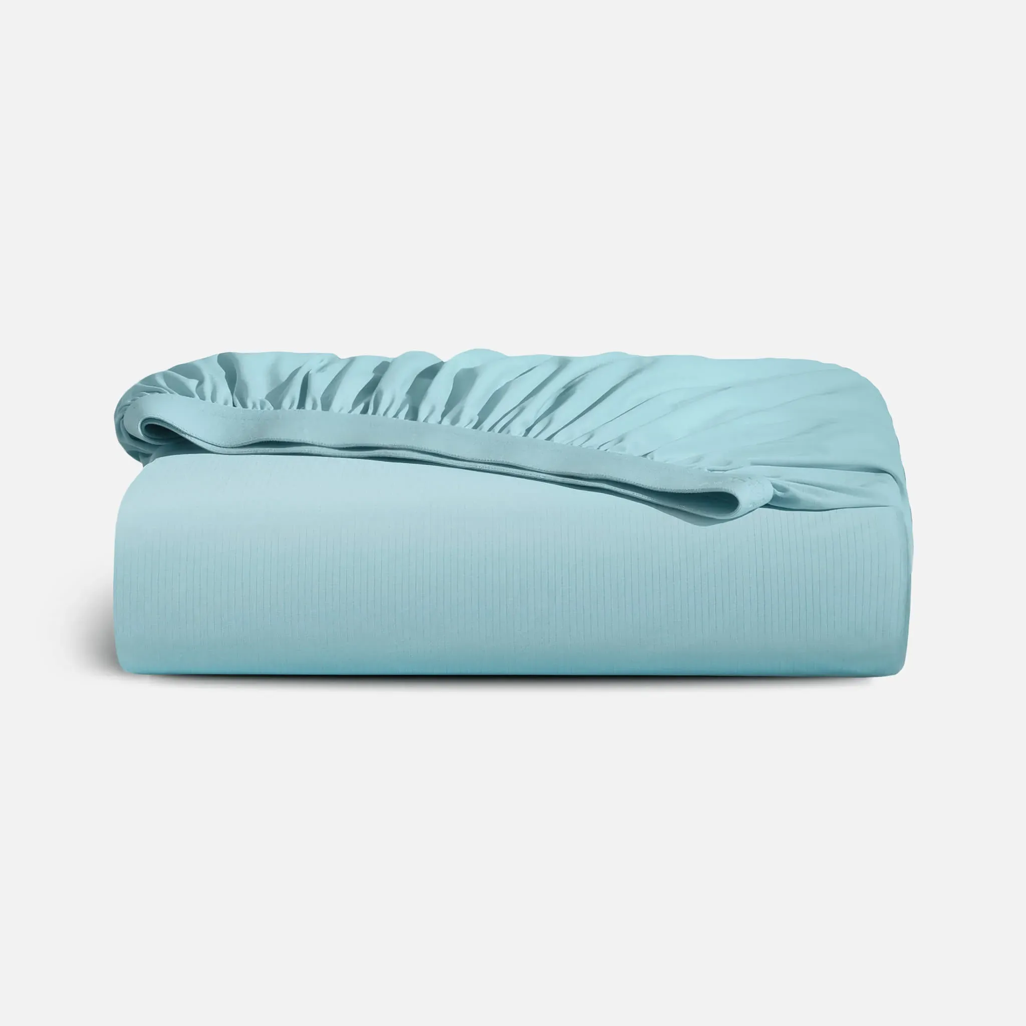 Evercool+ Twin XL Cooling Fitted Sheet - Aqua Blue