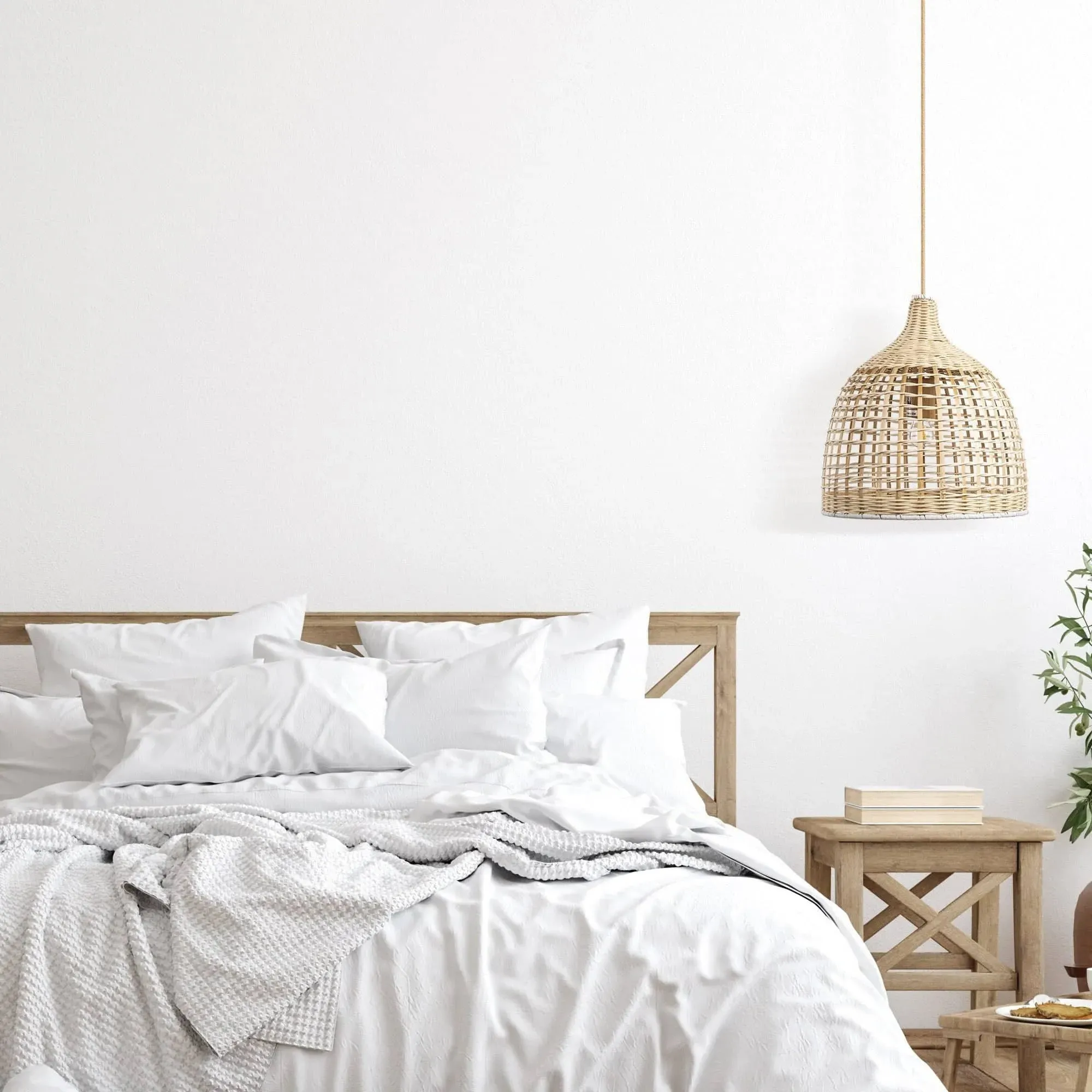 Abandon Lace Pendant Light - Natural Brown, Rattan product