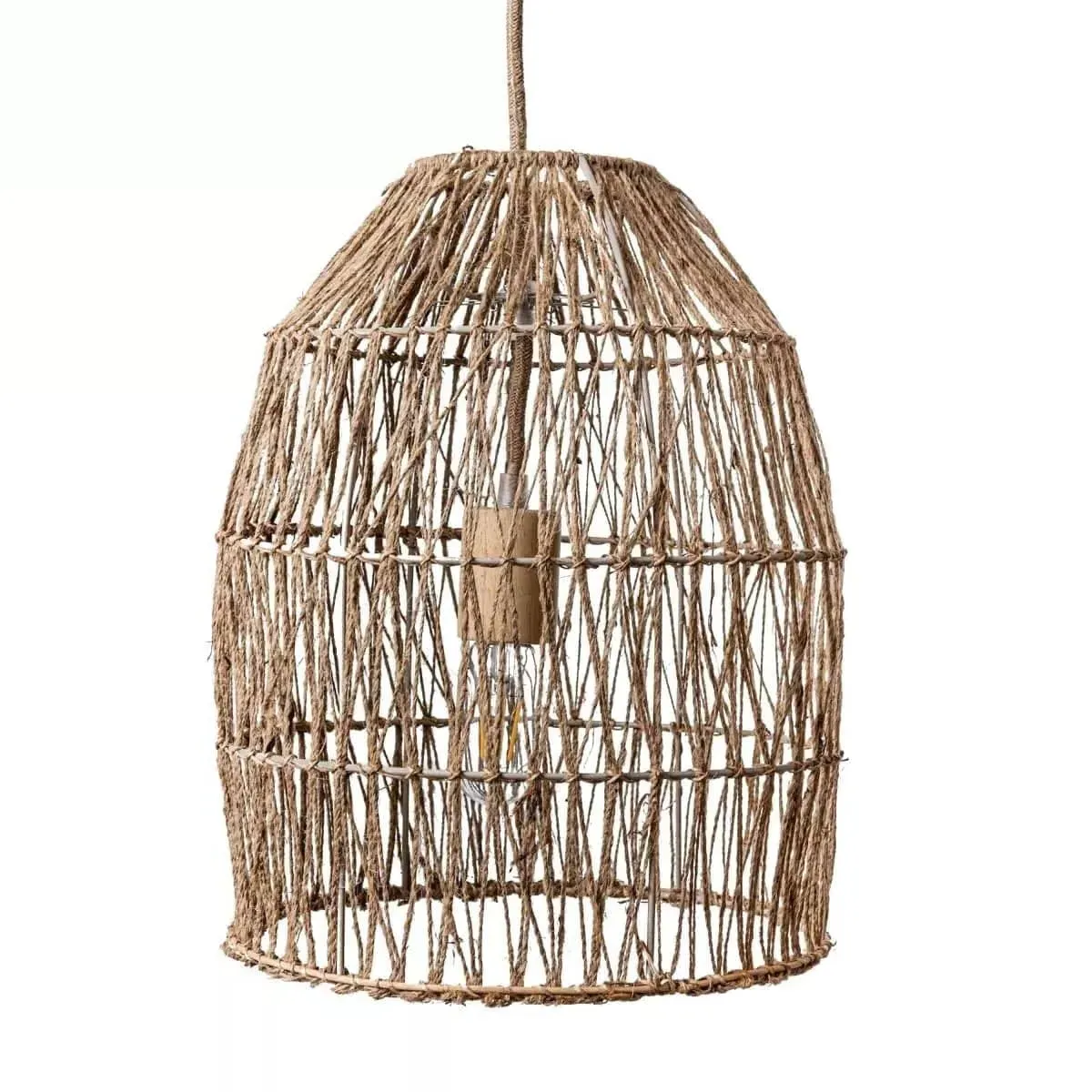 Amira Pendant Light - Natural, Palm Fiber product