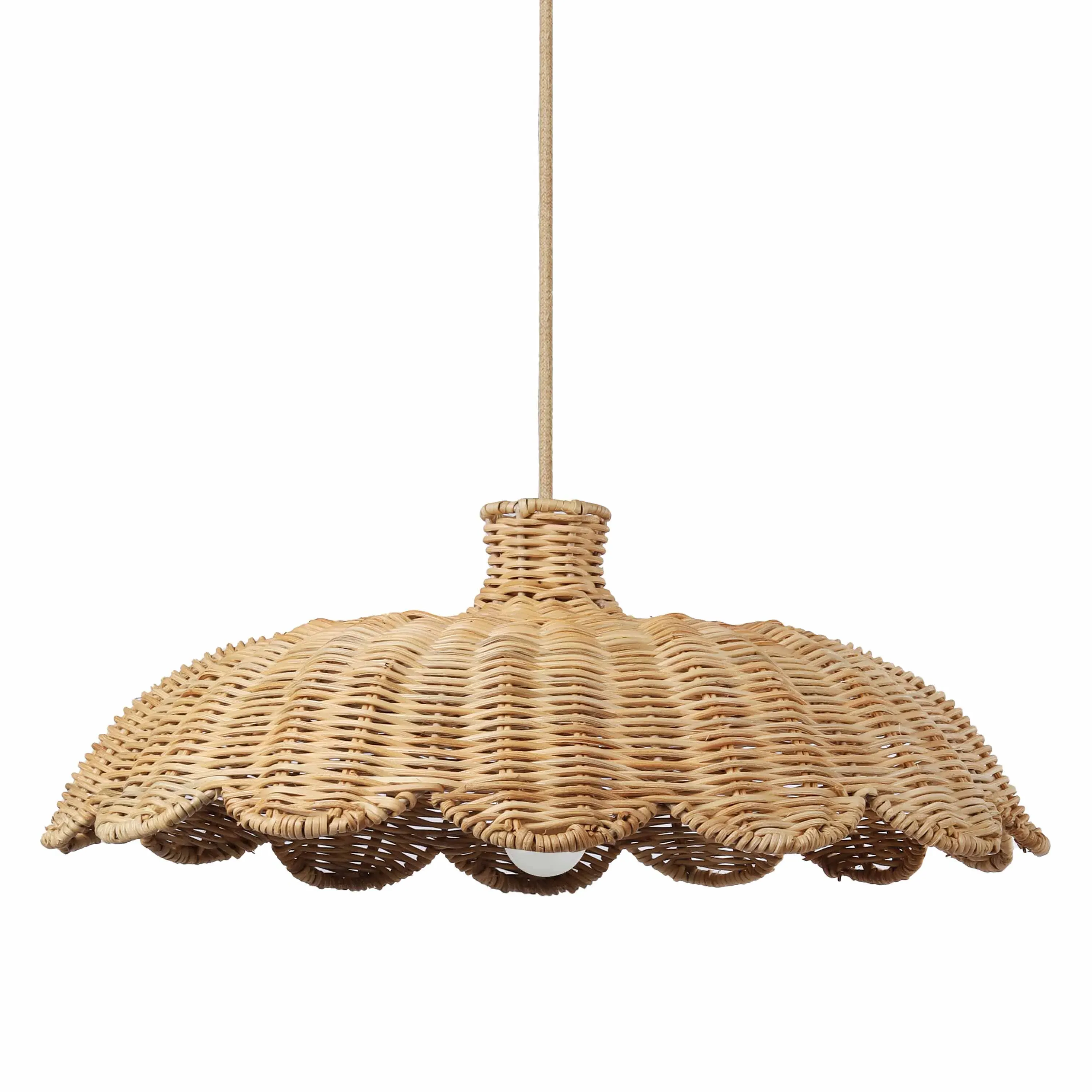 Aurelia Pendant Light - Light Brown, Rattan product