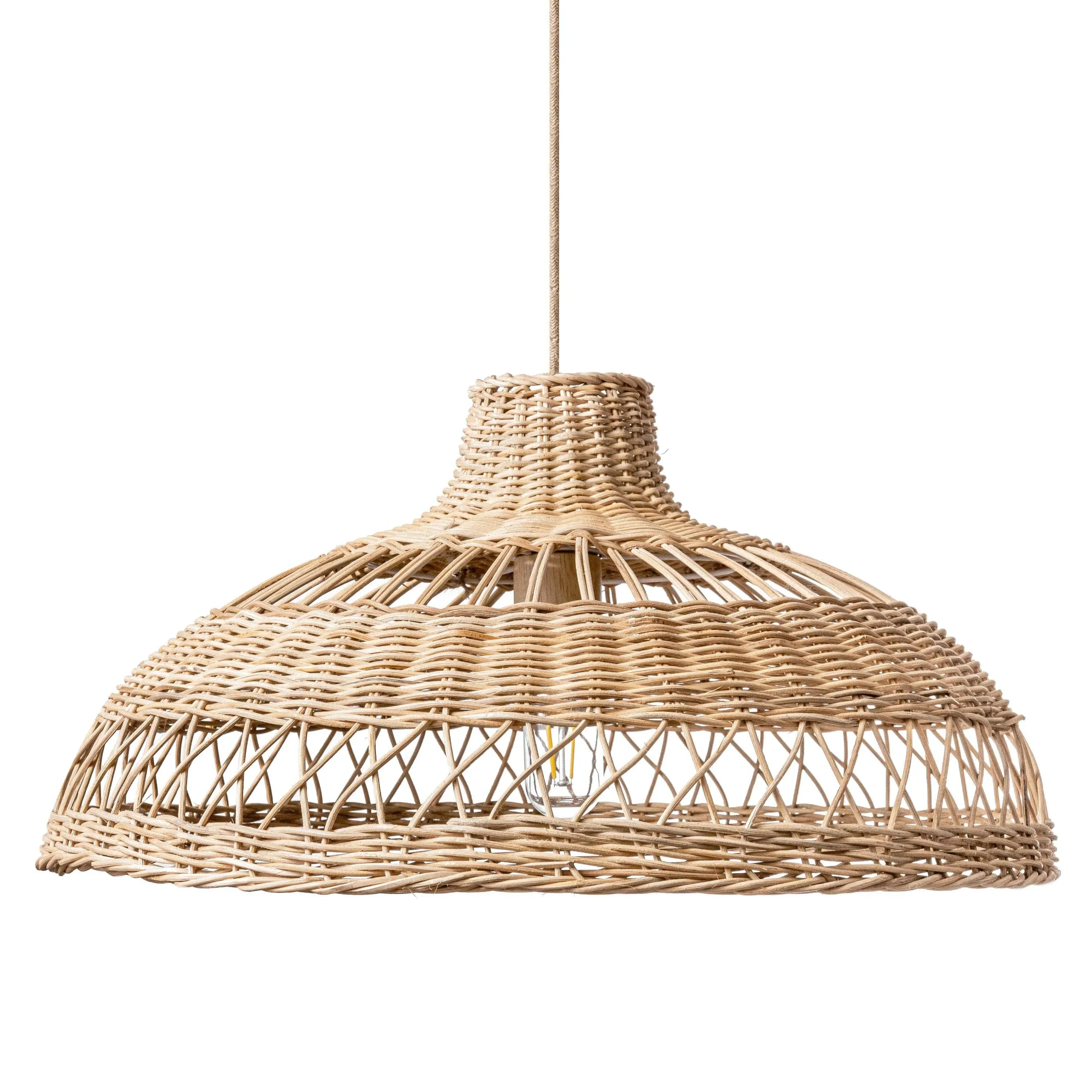Avery Rattan Pendant Light - Natural Light Brown product