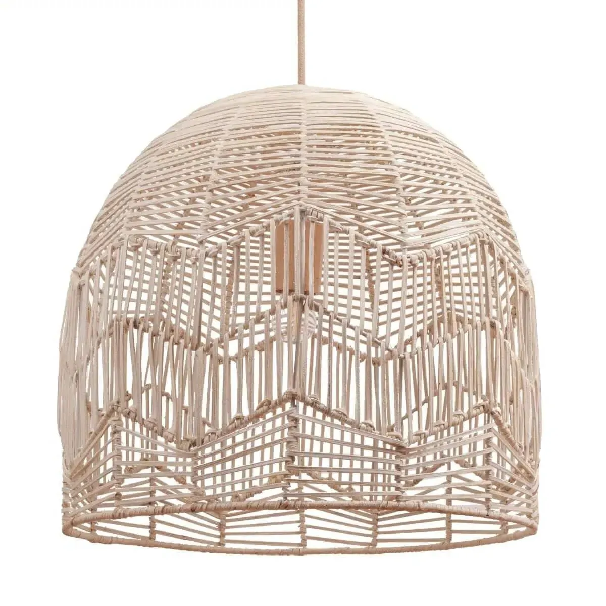 Beehive Rattan Pendant Light - Natural product