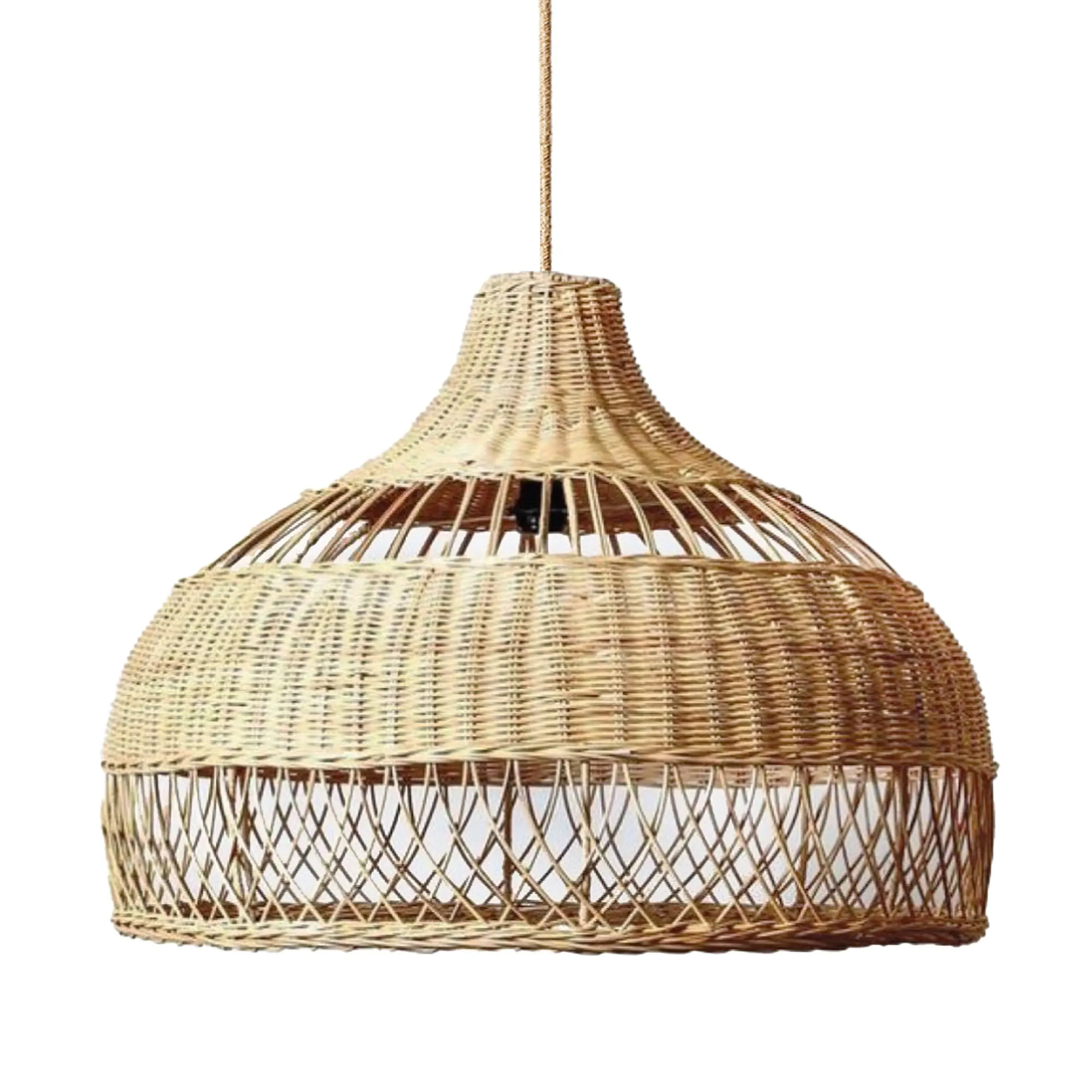 Bureau Rattan Orb Pendant Light - Natural Brown, Rattan product