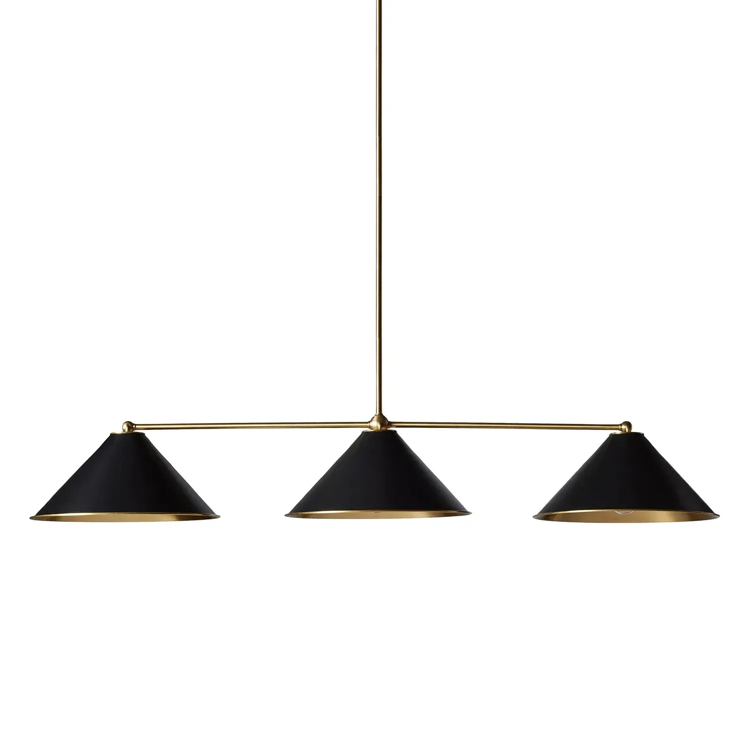 Calista 3-Socket Pendant Light - Matte Black, Iron product