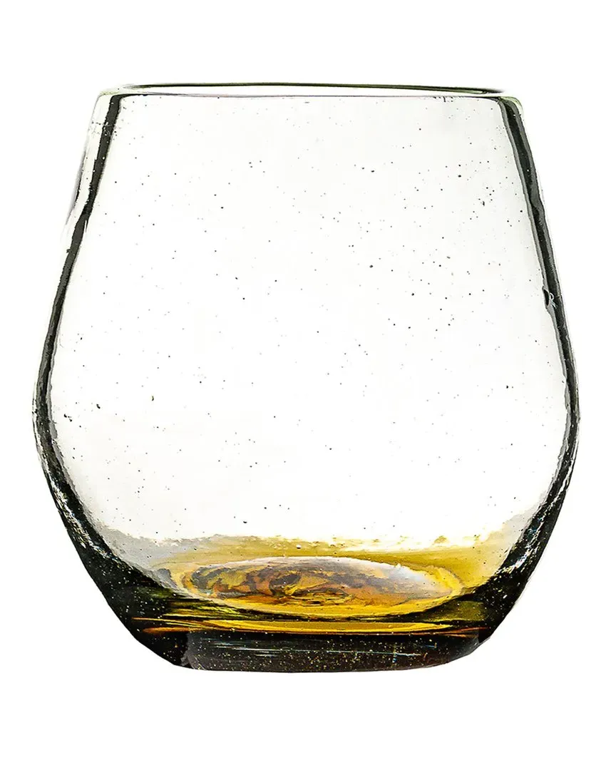 Jimador Set of 4 Wine Glasses - Clear, Recycled Glass image