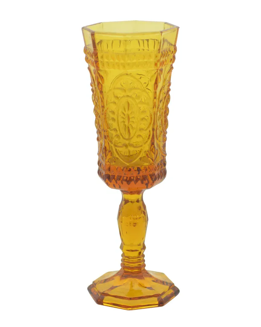 Vatican Set of 6 Flute Glasses - Amber image