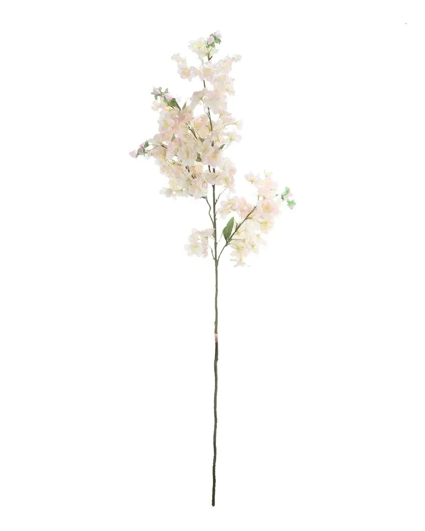 40in Faux Cherry Blossom Stem - Cream image