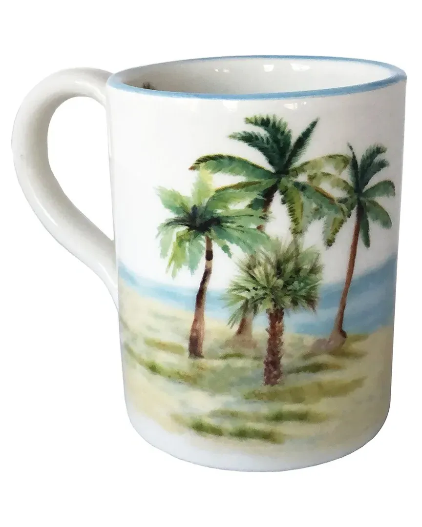 Palm Breezes Mug - Multicolor, Ceramic image