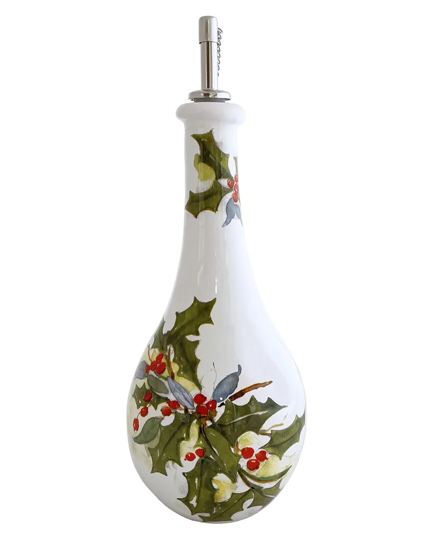 WinterWonderland Oil Bottle - Multicolor, Ceramic image
