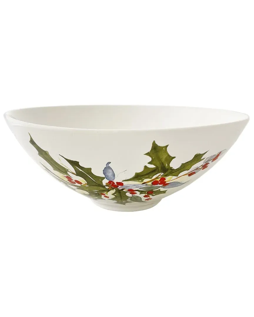 WinterWonderland Serving Bowl - Multicolor, Ceramic image