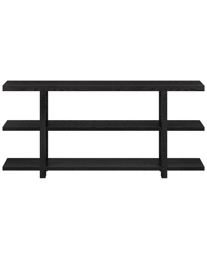 Acosta 64" Wide Rectangular Console Table - Black